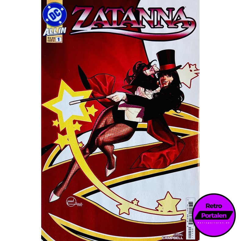 Zatanna Nr. 1 (Campbell) (Engelsk) (DC Comics) (Tegneserie)