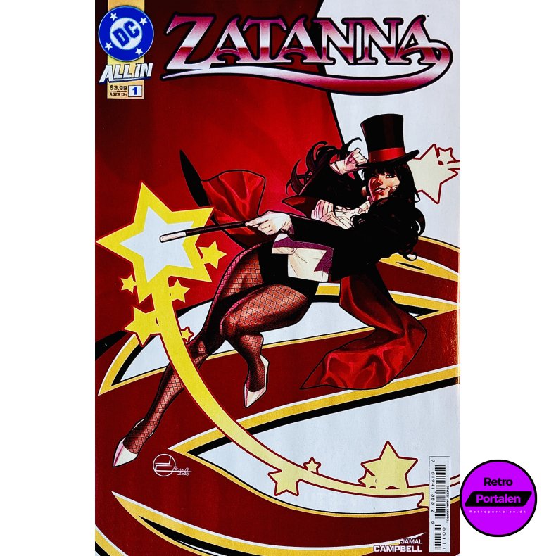 Zatanna Nr. 1 (Campbell) (Engelsk) (DC Comics) (Tegneserie)