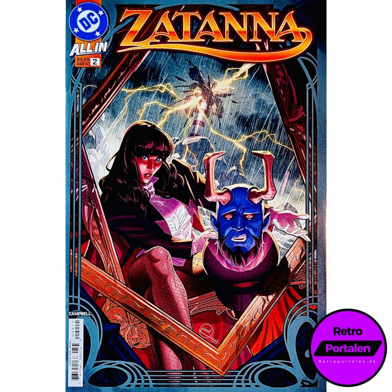 Zatanna Nr. 2 (Campbell) (Engelsk) (DC Comics) (Tegneserie)