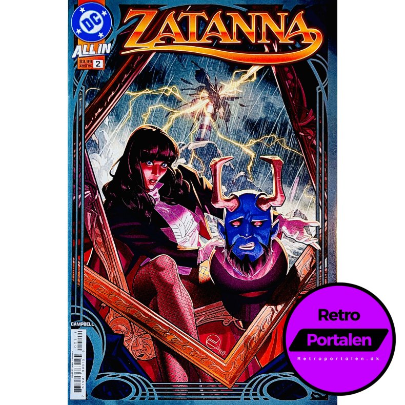 Zatanna Nr. 2 (Campbell) (Engelsk) (DC Comics) (Tegneserie)
