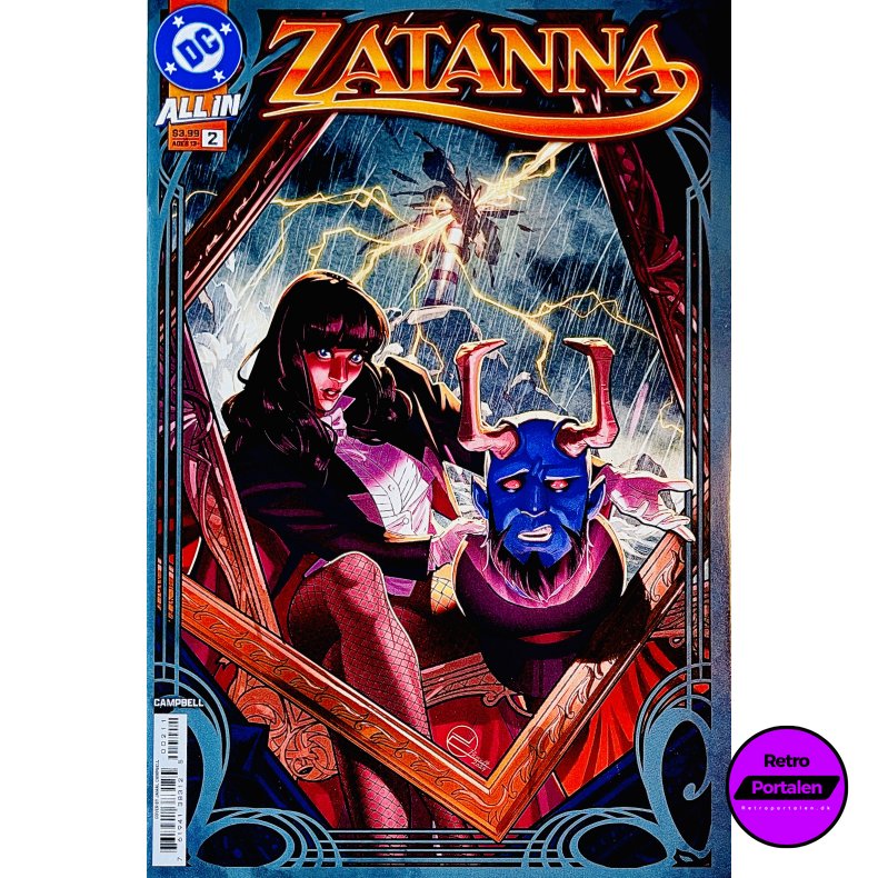 Zatanna Nr. 2 (Campbell) (Engelsk) (DC Comics) (Tegneserie)