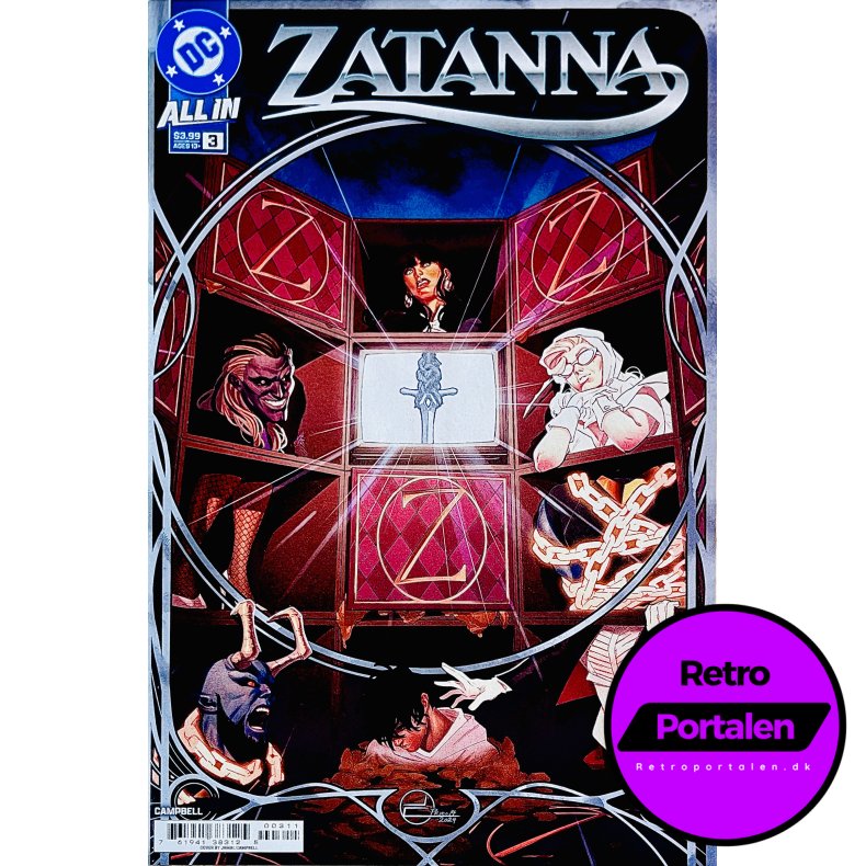 Zatanna Nr. 3 (Campbell) (Engelsk) (DC Comics) (Tegneserie)