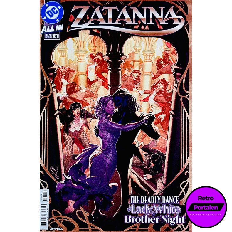 Zatanna Nr. 4 (Campbell) (Engelsk) (DC Comics) (Tegneserie)