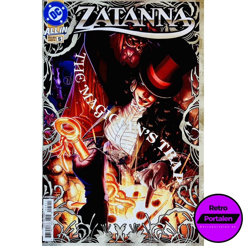Zatanna Nr. 5 (Campbell) (Engelsk) (DC Comics) (Tegneserie)