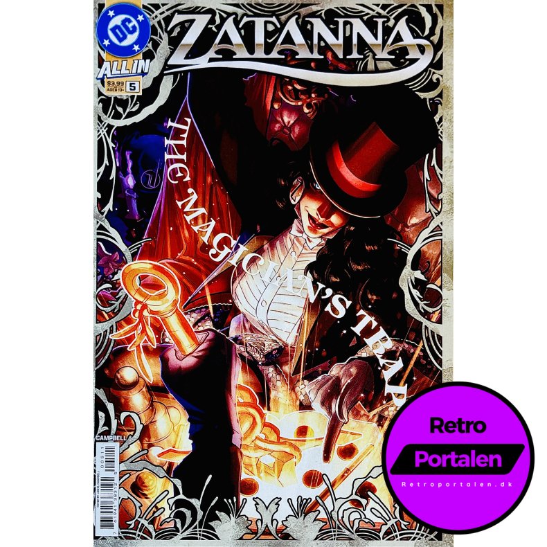 Zatanna Nr. 5 (Campbell) (Engelsk) (DC Comics) (Tegneserie)
