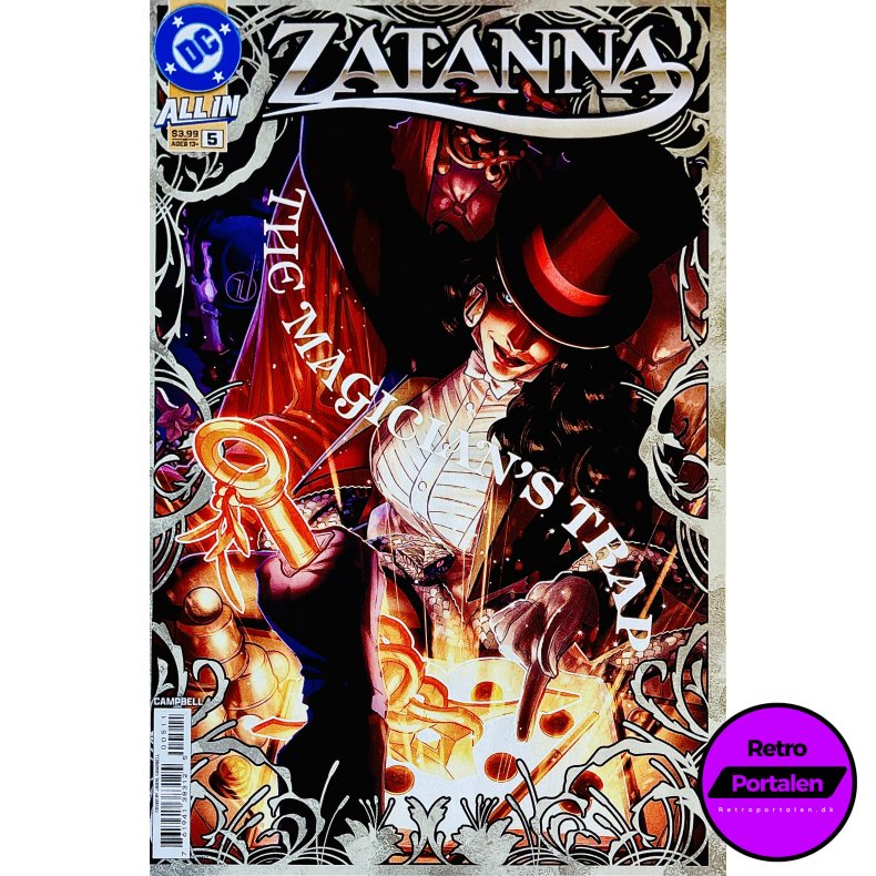 Zatanna Nr. 5 (Campbell) (Engelsk) (DC Comics) (Tegneserie)