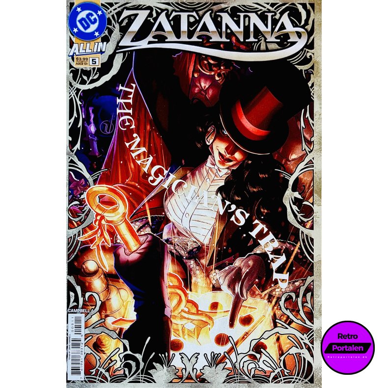 Zatanna Nr. 5 (Campbell) (Engelsk) (DC Comics) (Tegneserie)