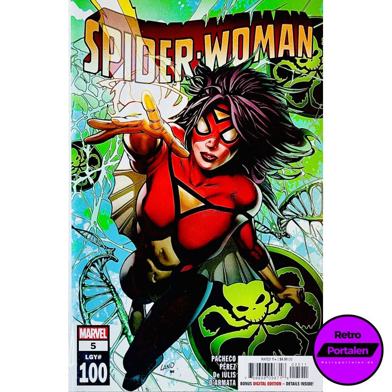 Spider-Woman Nr. 5 (LGY#100) (Pacheco) (Engelsk) (Marvel) (Tegneserie)