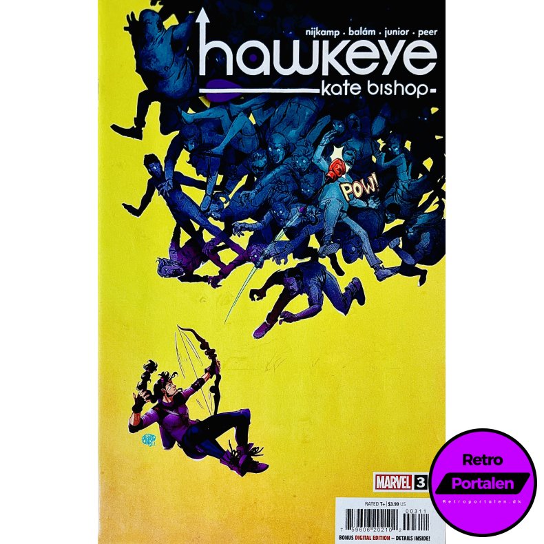 Hawkeye Nr. 3 (Kate Bishop) (Engelsk) (Marvel) (Tegneserie)