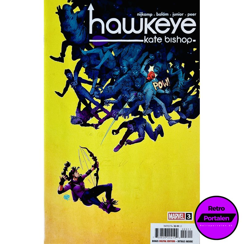 Hawkeye Nr. 3 (Kate Bishop) (Engelsk) (Marvel) (Tegneserie)