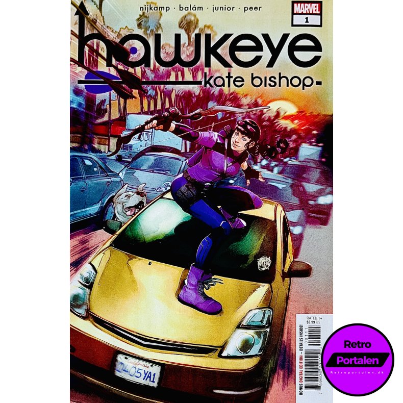 Hawkeye Nr. 1 (Kate Bishop) (Engelsk) (Marvel) (Tegneserie)