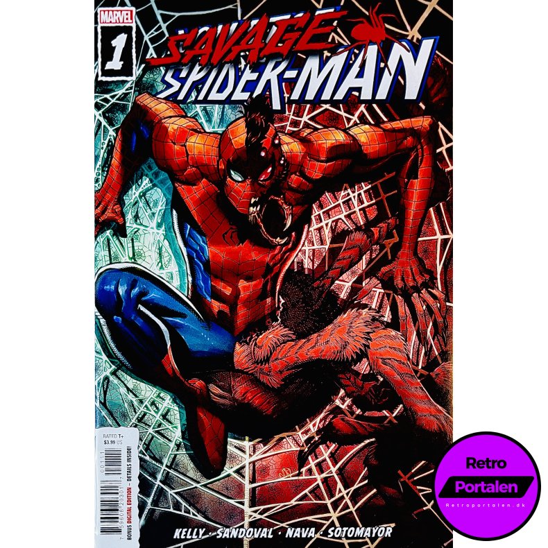 Savage Spider-Man Nr. 1 (Kelly / Sandoval / Nava / Sotomayor) (Engelsk) (Marvel) (Tegneserie)