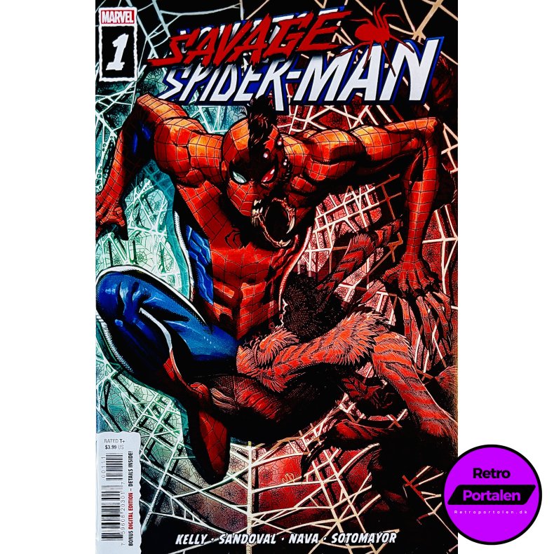 Savage Spider-Man Nr. 1 (Kelly / Sandoval / Nava / Sotomayor) (Engelsk) (Marvel) (Tegneserie)