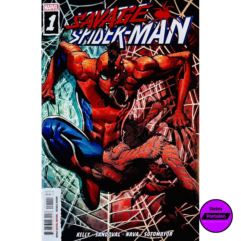 Savage Spider-Man Nr. 1 (Kelly / Sandoval / Nava / Sotomayor) (Engelsk) (Marvel) (Tegneserie)
