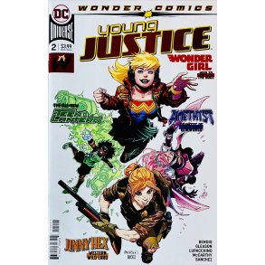 Young Justice Nr. 2 (Wonder Comics) (Bendis / Gleason) (Engelsk) (DC Comics) (Tegneserie)
