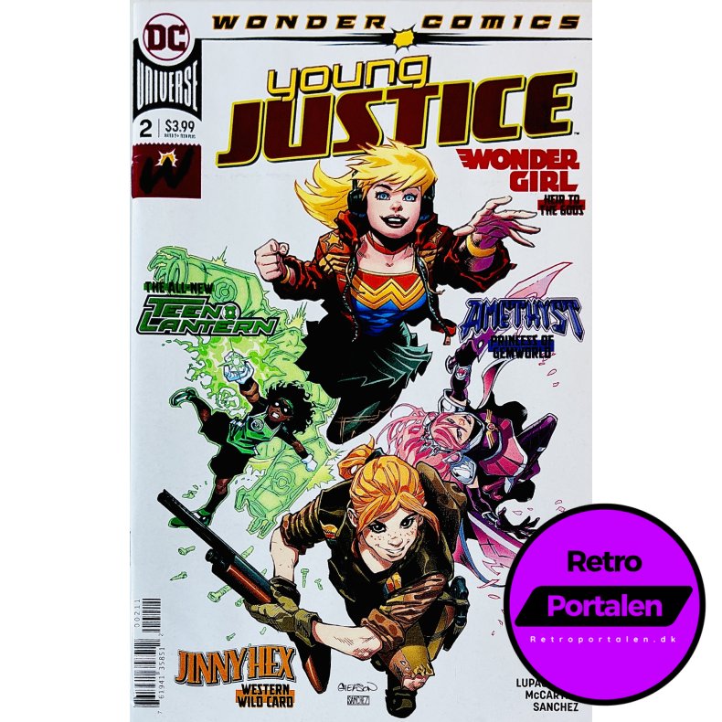 Young Justice Nr. 2 (Wonder Comics) (Bendis / Gleason) (Engelsk) (DC Comics) (Tegneserie)