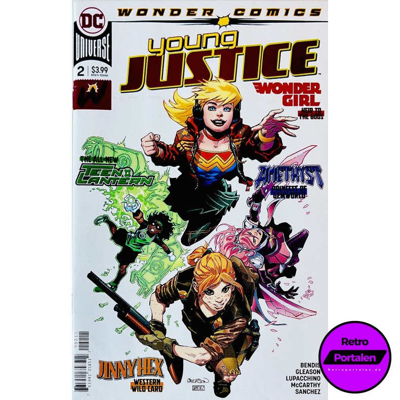 Young Justice Nr. 2 (Wonder Comics) (Bendis / Gleason) (Engelsk) (DC Comics) (Tegneserie)