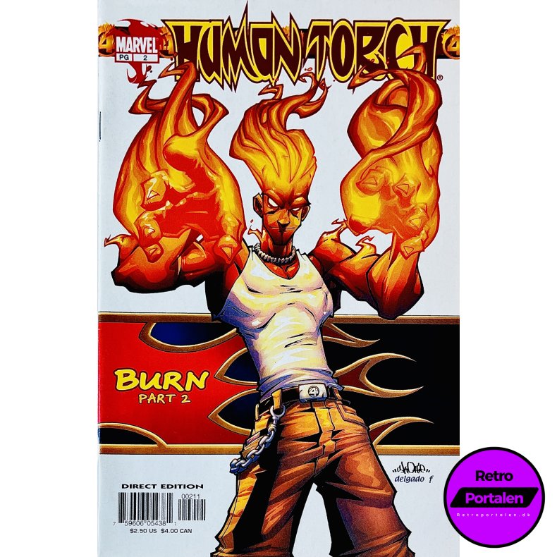 Human Torch Nr. 2 (Burn! Part 2) (Kesel) (Engelsk) (Marvel) (Tegneserie)