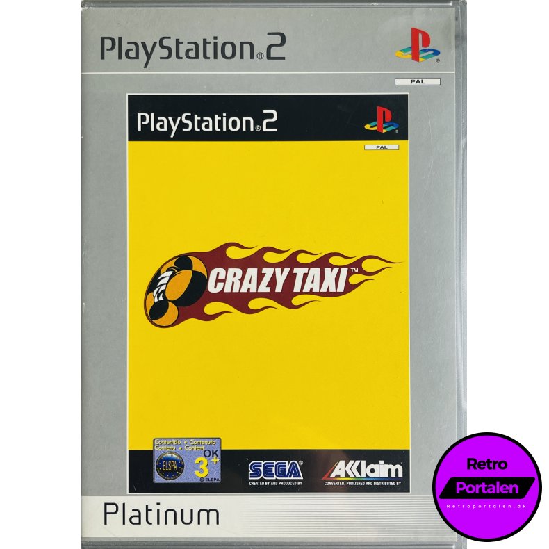 Crazy Taxi (Platinum) (PS2)