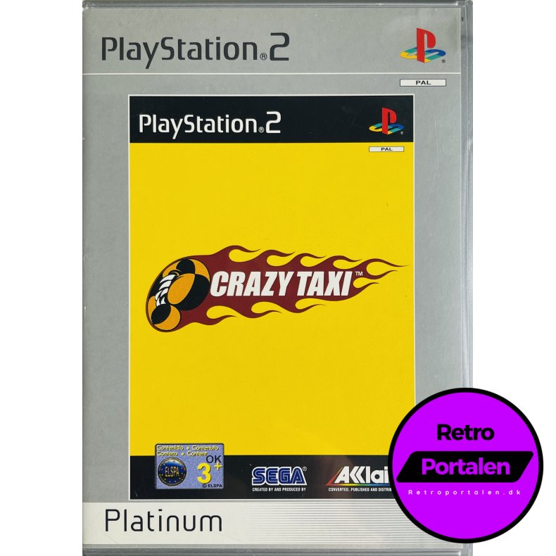 Crazy Taxi (Platinum) (PS2)