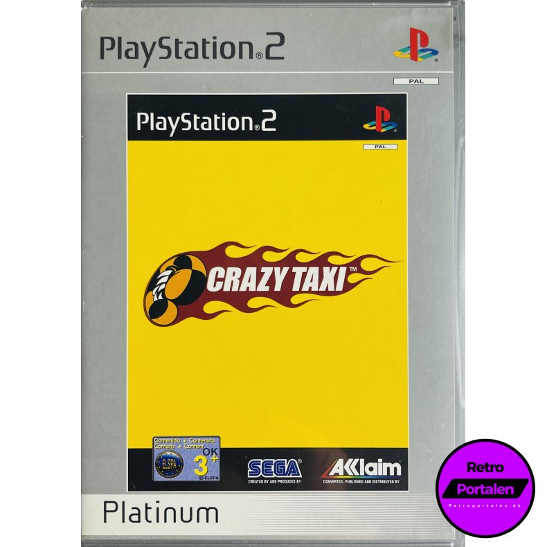 Crazy Taxi (Platinum) (PS2)