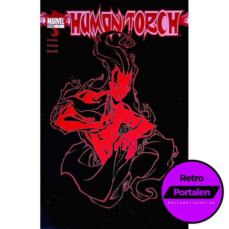 Human Torch Nr. 7 (Kesel) (Engelsk) (Marvel) (Tegneserie)