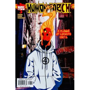 Human Torch (Kesel) Nr. 8 (A Plague Of Locusts Part 2) (Engelsk) (Marvel) (Tegneserie)