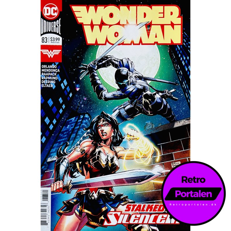 Wonder Woman Nr. 83 (Stalked By The Silencer!) (Orlando/Mendonca) (Engelsk) (DC Comics) (Tegneserie)
