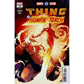 Marvel 2 In One: The Thing And The Human Torch Nr. 10  (LGY#110) (Engelsk) (Marvel) (Tegneserie)