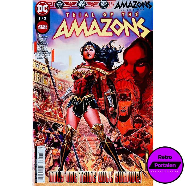 Trial Of The Amazons 1 Of 2 (Limited Series) (Engelsk) (DC Comics) (Tegneserie)