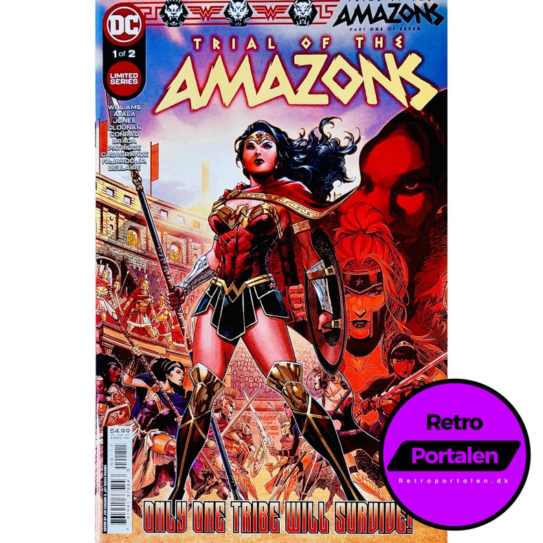 Trial Of The Amazons 1 Of 2 (Limited Series) (Engelsk) (DC Comics) (Tegneserie)