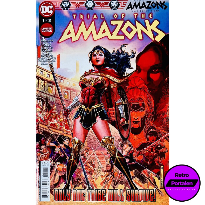 Trial Of The Amazons 1 Of 2 (Limited Series) (Engelsk) (DC Comics) (Tegneserie)