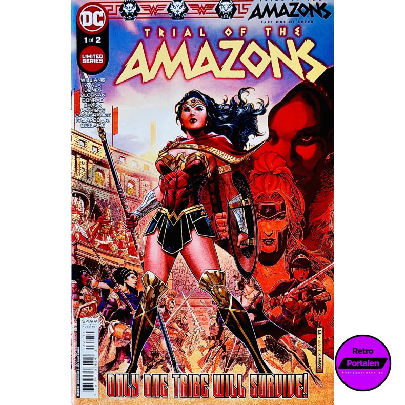 Trial Of The Amazons 1 Of 2 (Limited Series) (Engelsk) (DC Comics) (Tegneserie)