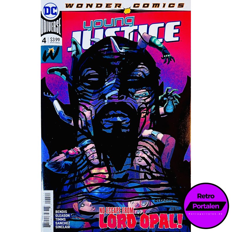 Young Justice Nr. 4 (Wonder Comics) (Bendis) (Engelsk) (DC Comics) (Tegneserie)