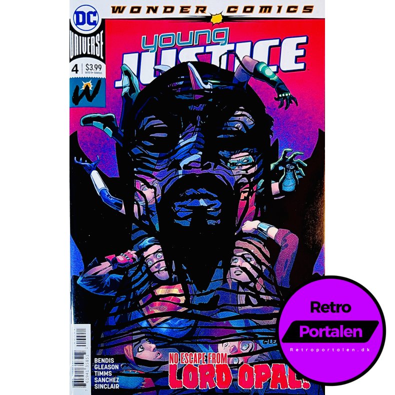 Young Justice Nr. 4 (Wonder Comics) (Bendis) (Engelsk) (DC Comics) (Tegneserie)