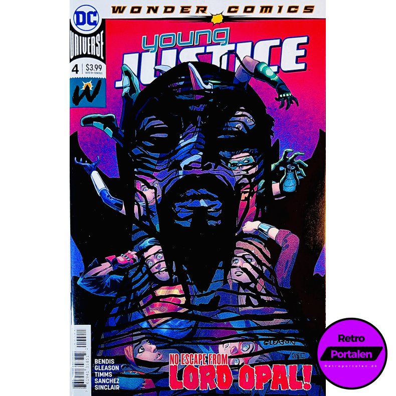 Young Justice Nr. 4 (Wonder Comics) (Bendis) (Engelsk) (DC Comics) (Tegneserie)