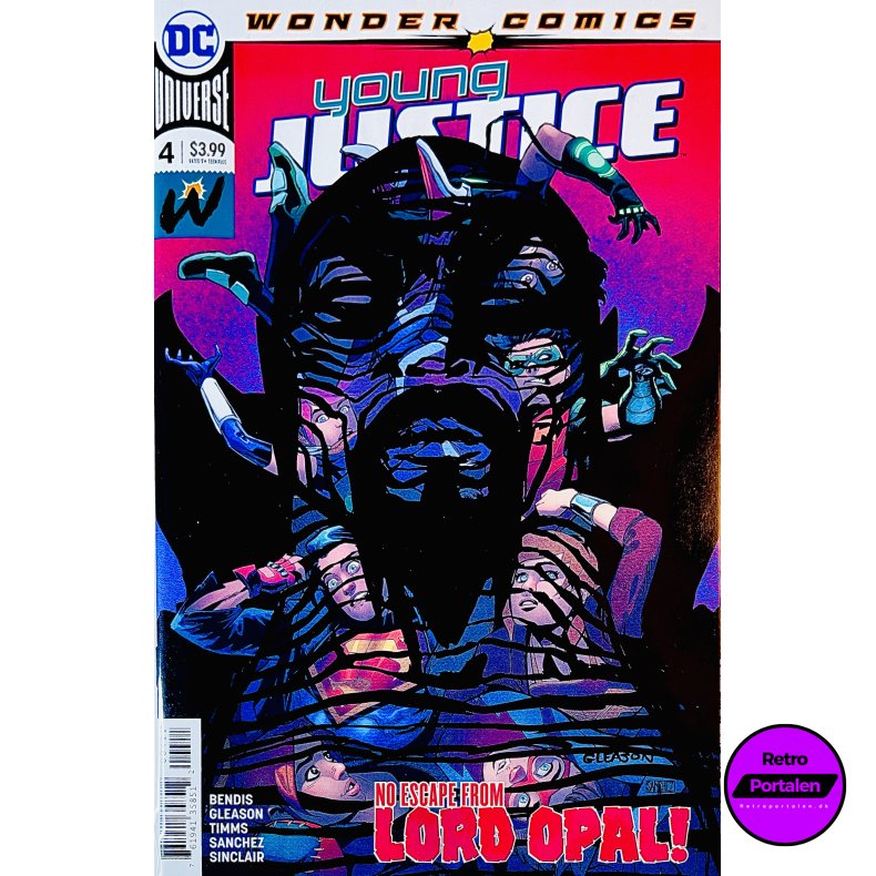 Young Justice Nr. 4 (Wonder Comics) (Bendis) (Engelsk) (DC Comics) (Tegneserie)