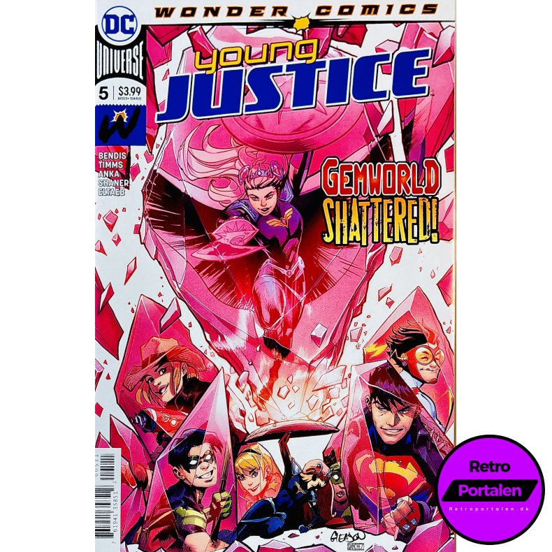 Young Justice Nr. 5 (Wonder Comics) (Bendis) (Engelsk) (DC Comics) (Tegneserie)