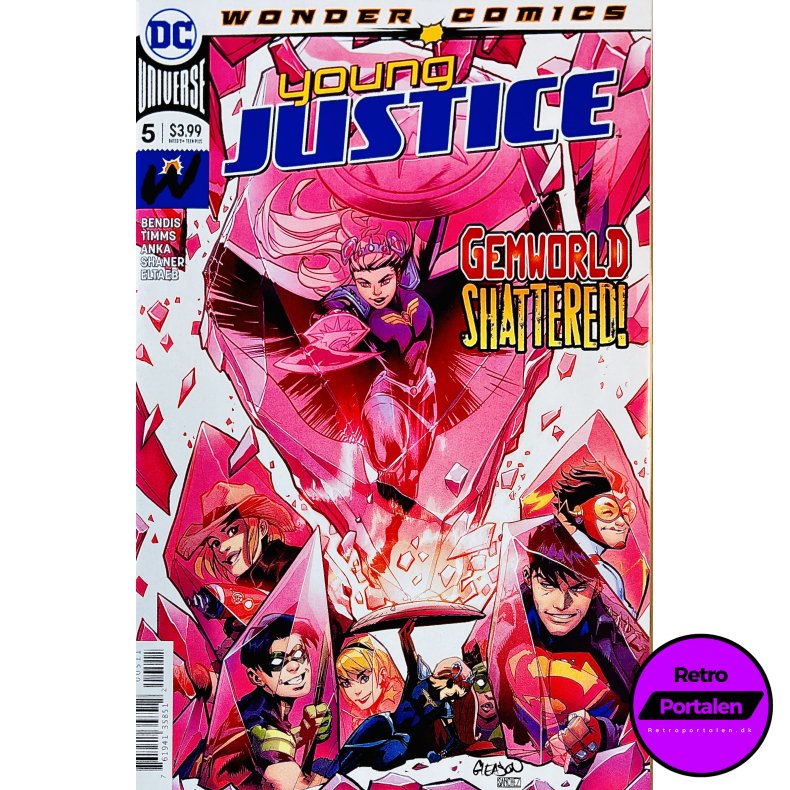 Young Justice Nr. 5 (Wonder Comics) (Bendis) (Engelsk) (DC Comics) (Tegneserie)