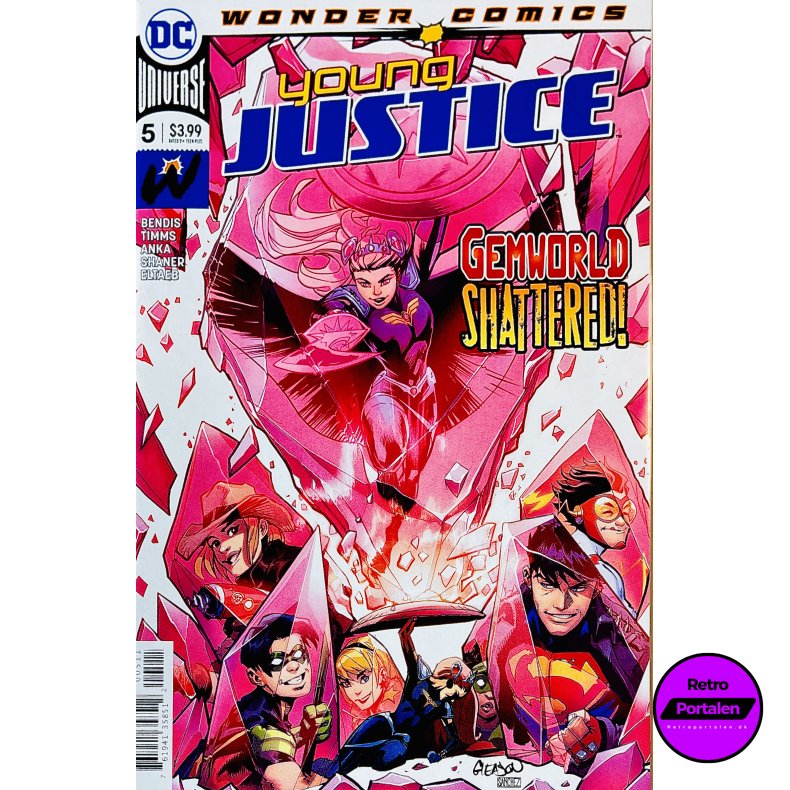 Young Justice Nr. 5 (Wonder Comics) (Bendis) (Engelsk) (DC Comics) (Tegneserie)