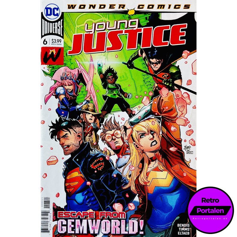 Young Justice Nr. 6 (Wonder Comics) (Bendis) (Engelsk) (DC Comics) (Tegneserie)