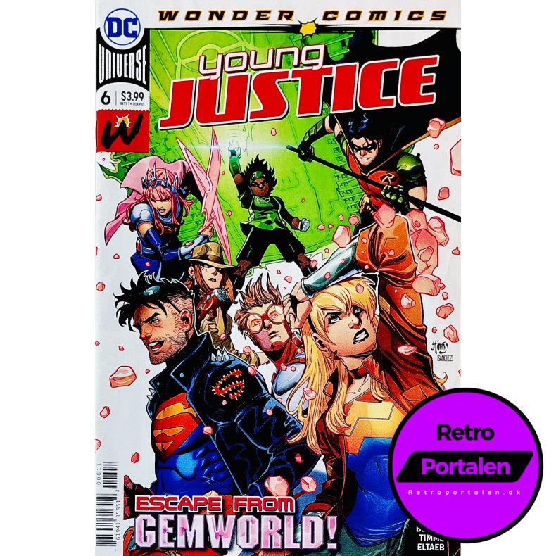 Young Justice Nr. 6 (Wonder Comics) (Bendis) (Engelsk) (DC Comics) (Tegneserie)