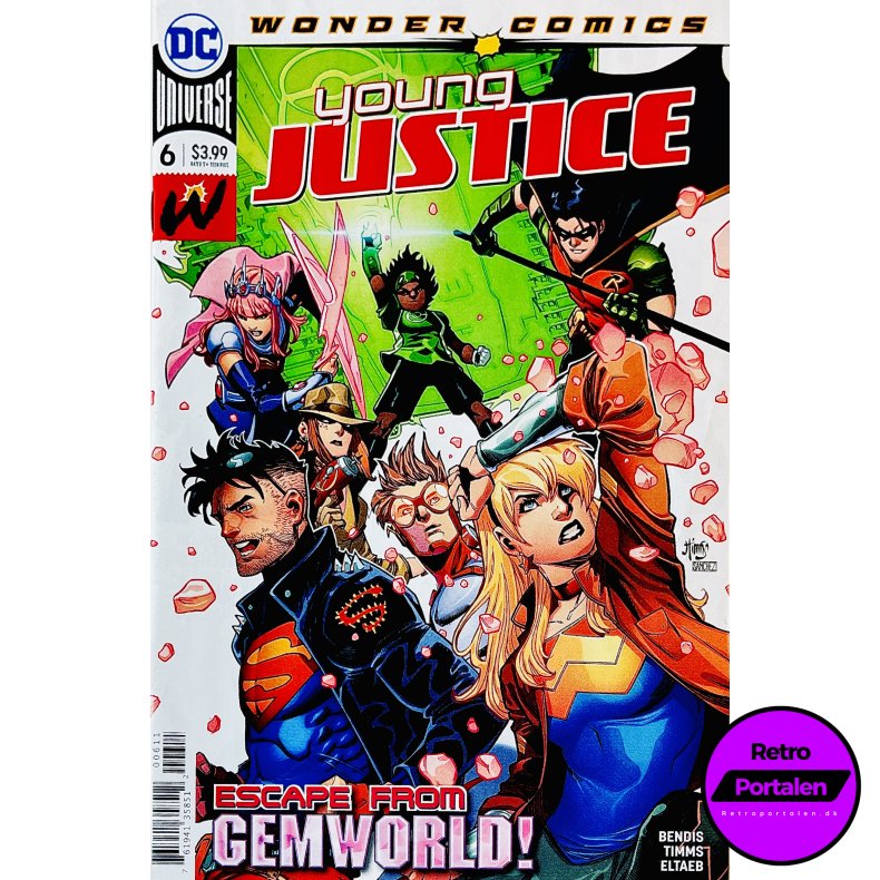 Young Justice Nr. 6 (Wonder Comics) (Bendis) (Engelsk) (DC Comics) (Tegneserie)