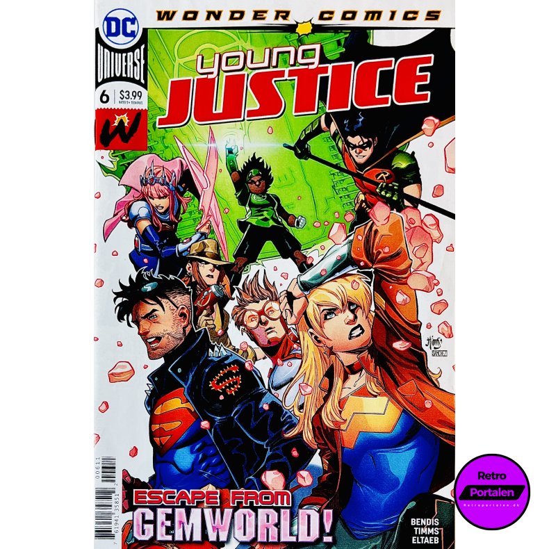 Young Justice Nr. 6 (Wonder Comics) (Bendis) (Engelsk) (DC Comics) (Tegneserie)