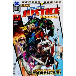 Young Justice Nr. 8 (Wonder Comics) (Bendis) (Engelsk) (DC Comics) (Tegneserie)