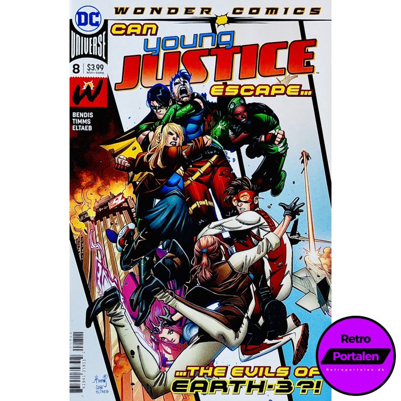Young Justice Nr. 8 (Wonder Comics) (Bendis) (Engelsk) (DC Comics) (Tegneserie)