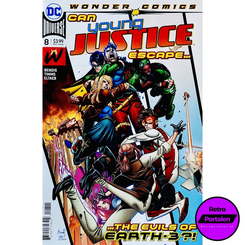 Young Justice Nr. 8 (Wonder Comics) (Bendis) (Engelsk) (DC Comics) (Tegneserie)