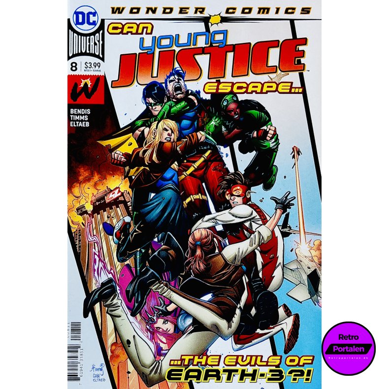 Young Justice Nr. 8 (Wonder Comics) (Bendis) (Engelsk) (DC Comics) (Tegneserie)