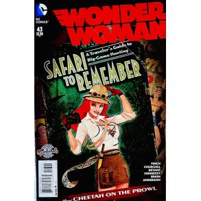 Wonder Woman Nr. 43 (Safari To Remember) (Finch / Churchill) (Engelsk) (DC Comics) (Tegneserie)