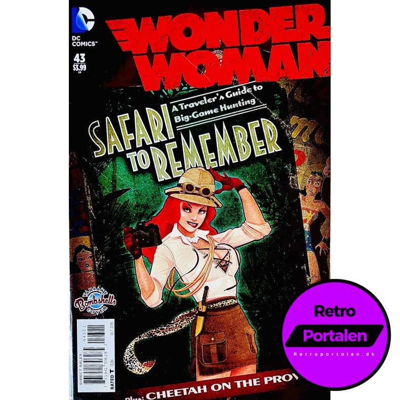 Wonder Woman Nr. 43 (Safari To Remember) (Finch / Churchill) (Engelsk) (DC Comics) (Tegneserie)